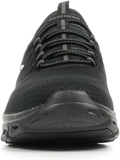 Skechers Shoes Men's Black Wide FIt Sport Slip Ins Glide Step