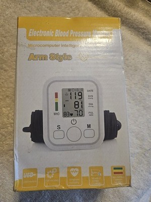 electric blood pressure monitor microcomputer intelligent arm style