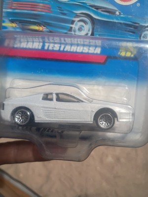 Hot Wheels Ferrari Testarossa White, Card#497 | eBay
