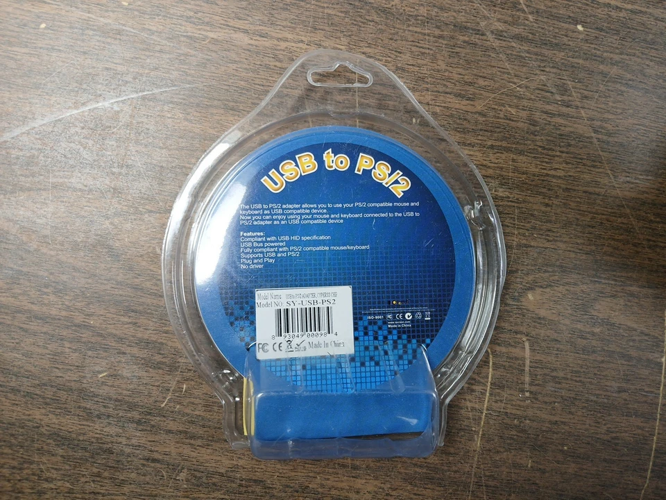 PS/2 Keyboard/Mouse to USB Converter Adapter New Computer - Image 4 of 4