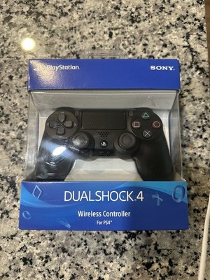 Sony Playstation 4 DualShock Wireless Controller Black BRAND NEW SEALED OEM