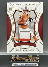 Jalen McMillan 2024 Panini National Treasures Century Materials #08/49 #CM-JMC