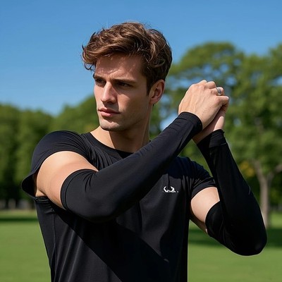 3 Paar Eis-Seiden Armstulpen Unisex   UV Sonnenschutz Ärmel für Sport & Outdoor