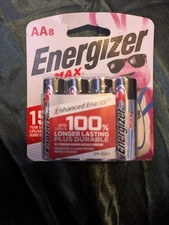 Energizer MAX AA Batteries 8 Pack , Double A Alkaline Batteries