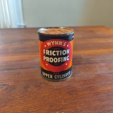 Vintage Wynn's FRICTION PROOFING-Upper Cylinder 4 oz. Small Can