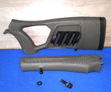 ROSSI TUFFY SINGLE SHOT .20GA GREEN POLYMER STOCK FOREND SET SHELL HOLDER CL6630