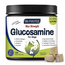 Glucosamine for Dogs, Hip and Joint Supplement Dogs with Chicken Flavor,...