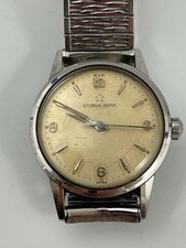 Eterna-Matic Swiss Mens Watch Vintage Eternamatic 17 Jewels Works Great