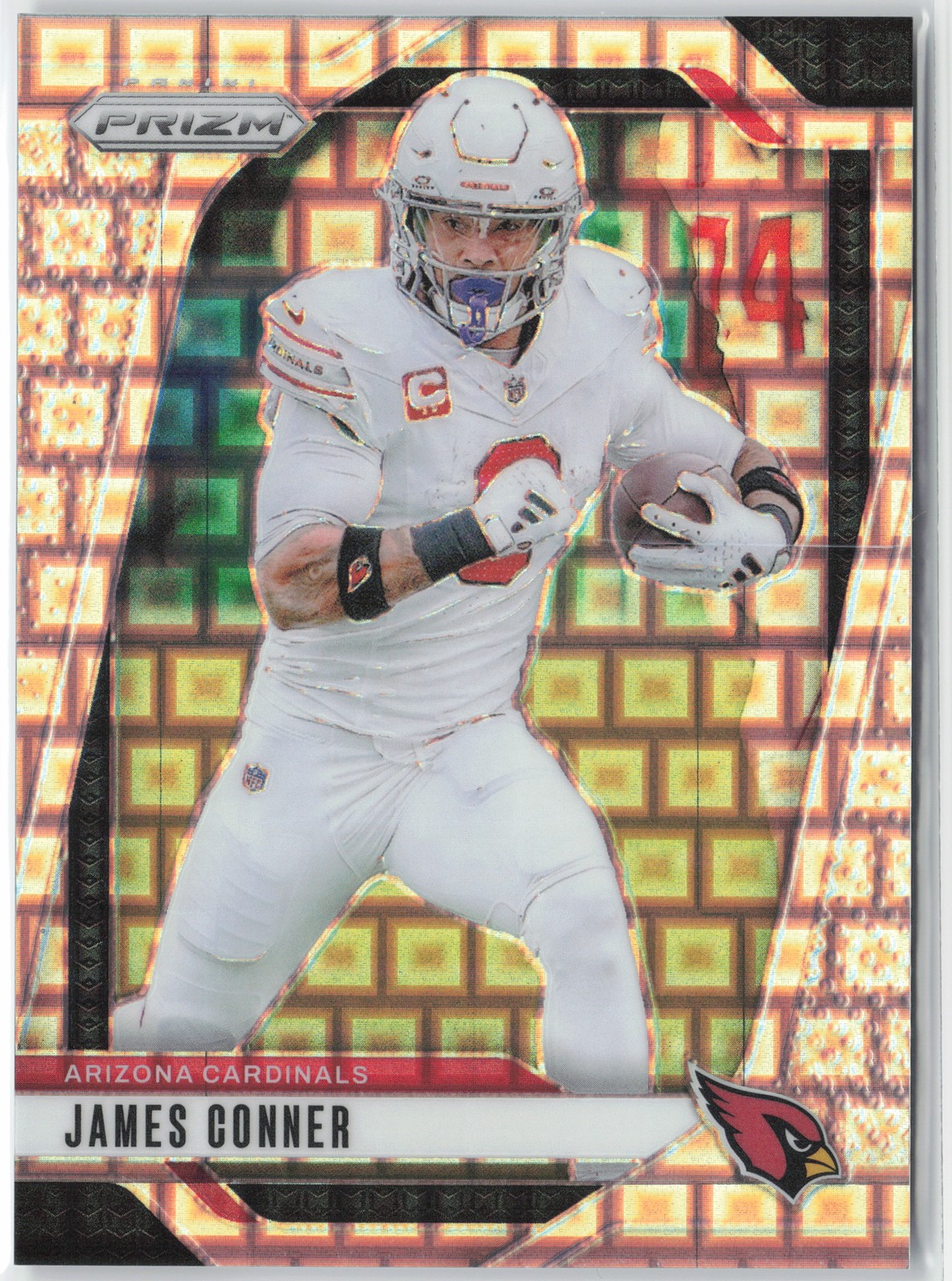James Conner 2024 Panini Prizm Pandora #2 /400 Arizona Cardinals