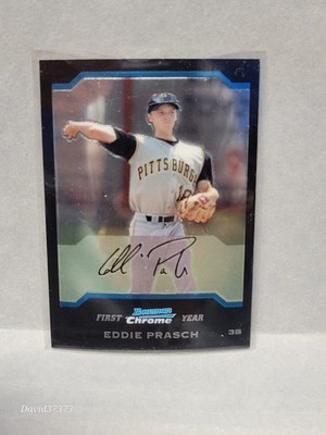2004 Bowman Draft Picks & Prospects - Chrome Eddie Prasch #BDP105 (RC)