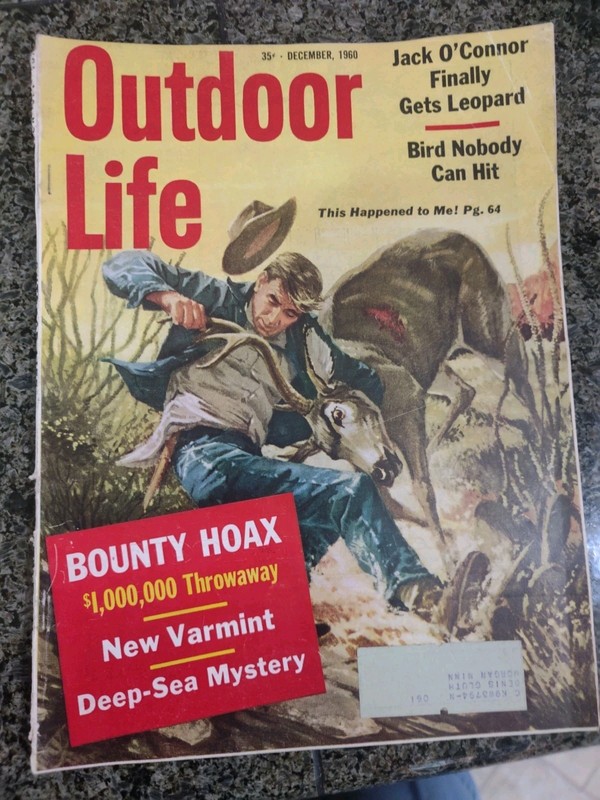 1960 December OUTDOOR LIFE MAGAZINE - FISHING, HUNTING, CAMPING