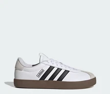 Adidas VL 3.0 Court Shoes White Black Classic Sneaker Casual Womens Size ID8797