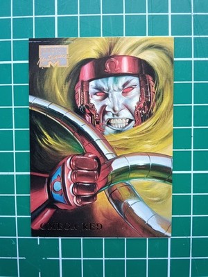 1996 Fleer Marvel Masterpieces #31 Omega Red Card by Julie Bell