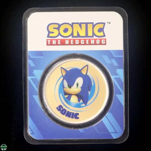 Sonic the Hedgehog SEGA - 1 tr oz 0.999 Fine Silver Round