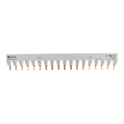 ALLEN-BRADLEY 1489-AACL218 BUS BAR JUMPER, 2-PHASE, 18-POLE, 80A, 480V