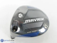 New L/H! Callaway Custom Black/Blue Mavrik Sub Zero 9* Driver-Head Only-445159