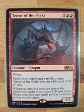 MTG: Terror of the Peaks-Mythic Rare Creature from Core Set 2021 (M21)