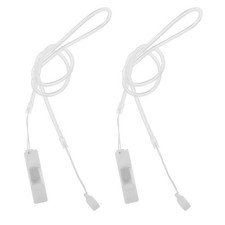 2 Pcs Anti-lost Pen Clip Desk Tether Elastic Lanyards for Stylus
