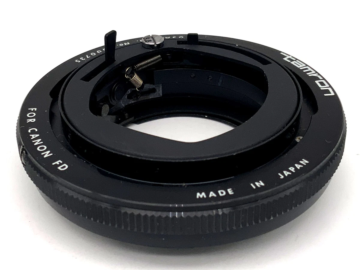 Adaptateur Tamron Adaptall 1/2 - Monture Canon EF EOS, Pour Objectifs Tamron à Baïonnette