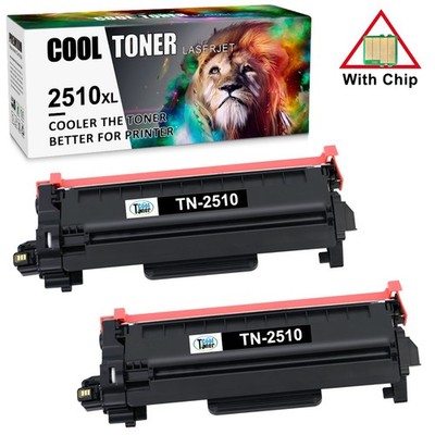 Druckerpatrone Kompatibel Brother TN-2510 XL DCP-L 2600 HL-L 2400 MFC-L2860 uvm
