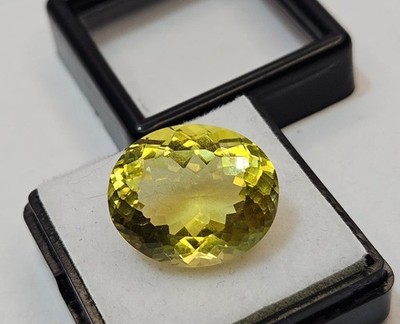 Awesome Yellow Sapphire Oval Cut 16+Ct Natural Loose Certified Gemstone