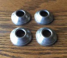 1920s 1930s DOOR HANDLE ESCUTCHEONS vtg interior trim