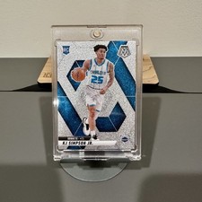 2024-25 Mosaic KJ Simpson Jr. RC Rookie Silver Glitter SP SSP Case Hit Rare #239