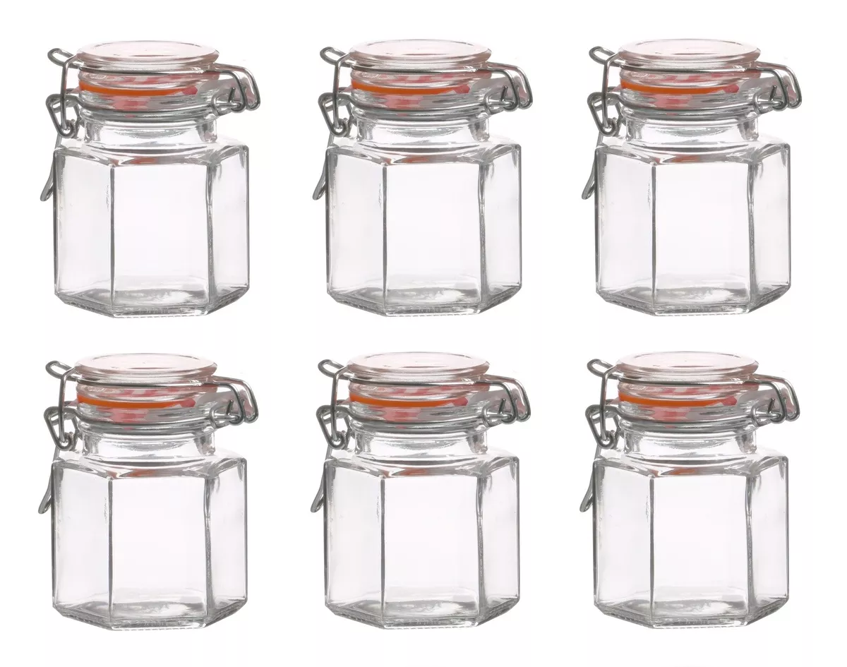 Kitchen Storage Jar Set Airtight Preserving Sealed Containers