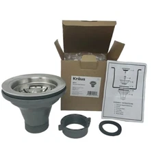 Kraus ST-1 Stainless Steel Strainer Assembly For Sink BRAND NEW IN BOX