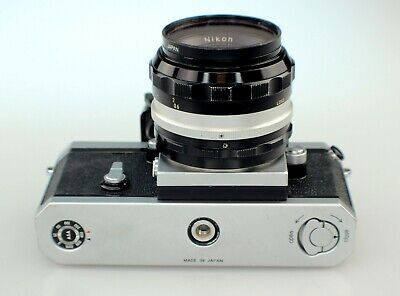 Nikon F1 35mm SLR Film Camera + 50mm F1.4 Prime Lens with Nikon F1 35mm SLR Film Camera + 50mm F1.4 Prime Lens with