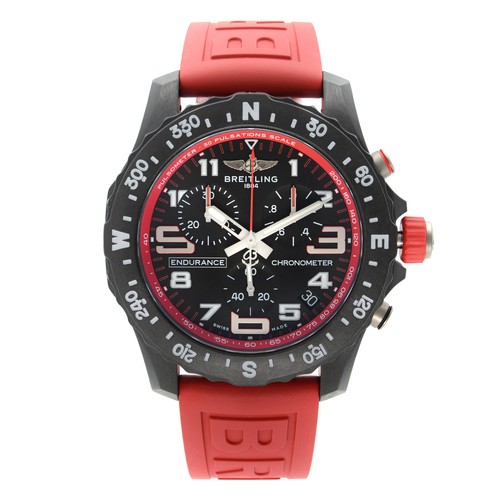 Breitling Endurance Pro Breitlight Red Black Dial Quartz Men Watch X82310D91B1S1 - 第 1/6 張圖片