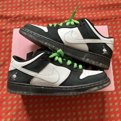 Size 9.5 - Nike SB Dunk Low Pro x Jeff Staple Panda Pigeon 2019 SKU BV1310-013 