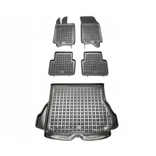 Satz Fußmatten und Matte für Renault LAGUNA II Grandtour / Kombi Version ohne Zu