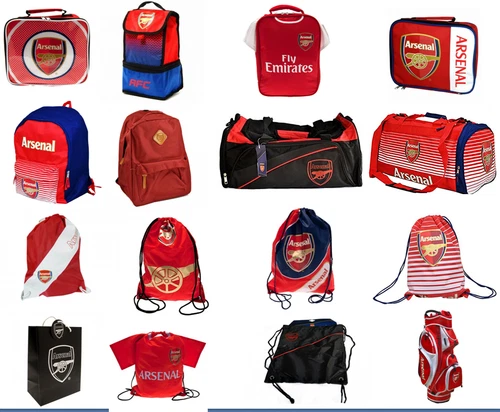 Arsenal FC Backpack Boot Bag Gym Bag Lunch Bag Birthday Gift