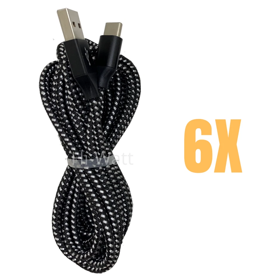 10FT USB C Type C Fast Charger Cable For Samsung Android iPhone 15 Charging Cord - Image 2 of 4