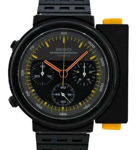 Seiko 42mm Original Aliens Ripley Black PVD Chronograph JDM Wa...