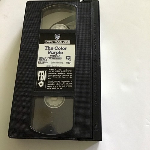 THE COLOR PURPLE VHS MOVIE HI-FI Family Classics - Picture 2 of 4