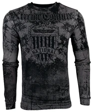 Xtreme Couture By Affliction Men's Long Sleeve T-shirt Lethal Moves S-4XL