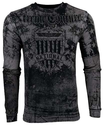 Xtreme Couture By Affliction T-shirt Uomo Normandy Eagle S-4XL