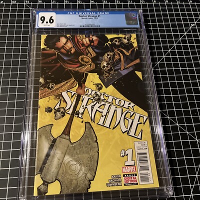 🔥🔑CGC 9.6~Doctor Strange #1 (2015)~1st appearance Zelma Stanton
