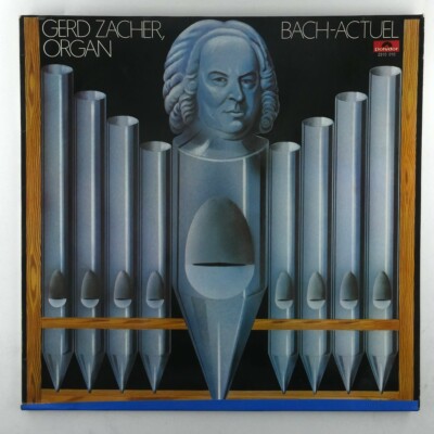 Lp Gerd Zacher   Bach-Actuel 1970
