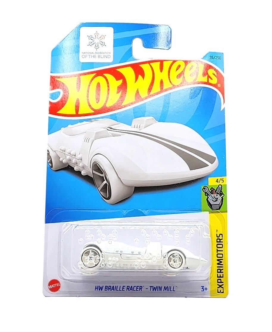 Hot Wheels HW Braille Racer Twin Mill Kids Diecast Model Toy Car