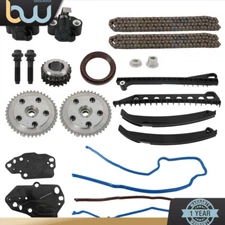 Timing Chain Kit + VVT Cam Phasers For Ford F150 F350 Lincoln Navigator 5.4L V8