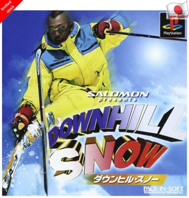 Downhill Snow PS1 Pack-In-Video Sony PlayStation 1 aus Japan