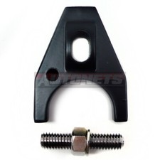 Black Billet Aluminum Distributor Clamp Hold Down Small Big Block Chevy 350 454