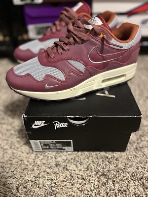 靴 Nike Air Max 1 Premium QS Patta 27cm US9 Patta x Nike Air Max 1 Premium QS 'Denim Corduroy' — Kick Game