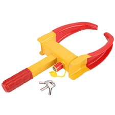 Radkralle Parkkralle mit Sicherheitsschloss & 3Schlüsseln für Wohnwagen Anhänger