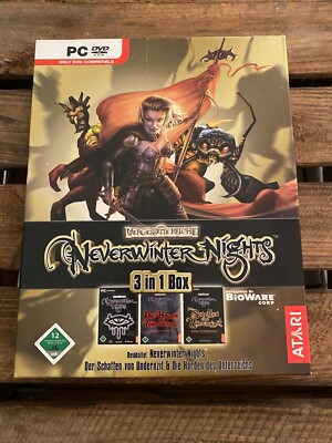 PC/DVD/Neverwinter Nights 3in1 Box / Schatten Undernzit & Horden Unterreichs OVP