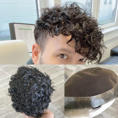 Pelo Rizado Alaciado Permanente Hombre El Pelo Rizado Alisado