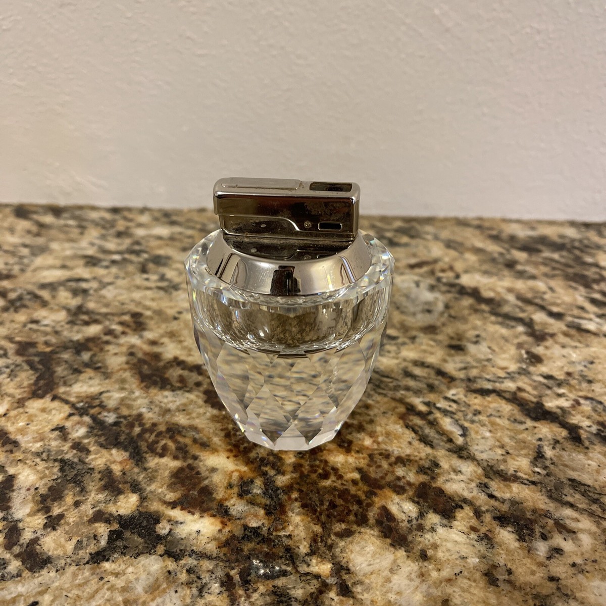 置物 Swarovski Cigarette Lighter Swarovski Crystal Cigarette Table Lighter Butane Clear
